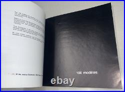 10 ans 100 modeles CREAC 1973 Mid-Century Modern MCM Chair Table Furniture RARE