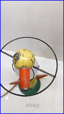 1930's Vintage Art Deco Mid Century Duck Bird Desk Lamp Cast Metal RARE Modern 1930's Vintage Art Deco Mid Century Duck Bird Desk Lamp Cast Metal RARE Modern
