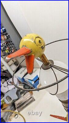 1930's Vintage Art Deco Mid Century Duck Bird Desk Lamp Cast Metal RARE Modern 1930's Vintage Art Deco Mid Century Duck Bird Desk Lamp Cast Metal RARE Modern