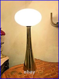 1930s RARE Gorgeous Swedish Nordic Brass Electric Lamp Eskilstuna
