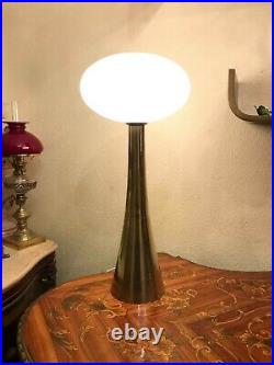 1930s RARE Gorgeous Swedish Nordic Brass Electric Lamp Eskilstuna