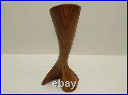 1960's RARE California Originals Wood Hues Ceramics Mid-Century Space Age Vase