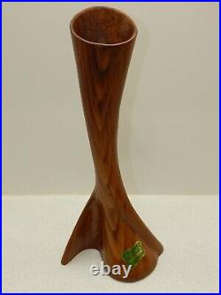 1960's RARE California Originals Wood Hues Ceramics Mid-Century Space Age Vase