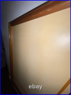 1970's Rare Find Letterman Mid Century Modern 3 Panel Art Piece