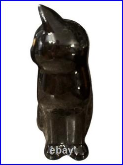 1970s Mid-Century Modern Lisa Larson Murre Maxi Moonlight Cat 8.5 RARE