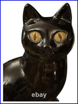 1970s Mid-Century Modern Lisa Larson Murre Maxi Moonlight Cat 8.5 RARE