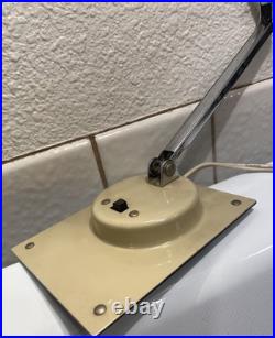 1970s Tensor Desk Lamp RARE Tan Yellow MCM Mid Century Modern Light Vintage