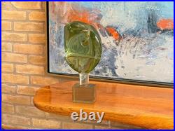 1978 Henry Guerriero California Studio Lucite Sculpture Rare Vtg Art Mcm Signed