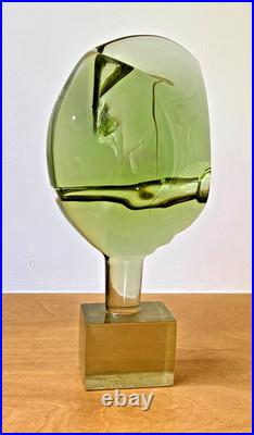 1978 Henry Guerriero California Studio Lucite Sculpture Rare Vtg Art Mcm Signed