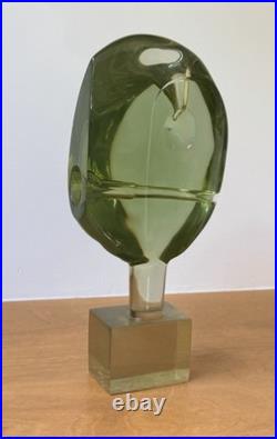 1978 Henry Guerriero California Studio Lucite Sculpture Rare Vtg Art Mcm Signed