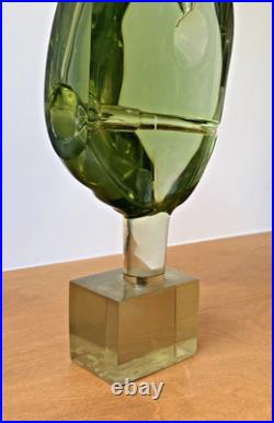 1978 Henry Guerriero California Studio Lucite Sculpture Rare Vtg Art Mcm Signed
