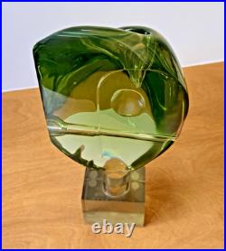 1978 Henry Guerriero California Studio Lucite Sculpture Rare Vtg Art Mcm Signed