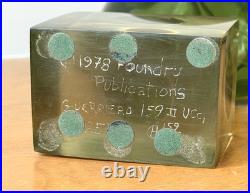 1978 Henry Guerriero California Studio Lucite Sculpture Rare Vtg Art Mcm Signed