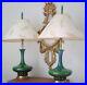 1_PAIR_2of_RARE_LARGE_ROYAL_HAEGER_FLAMBE_DRIP_GLAZED_MALLOW_MCM_TABLE_LAMPS_01_oxm