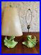 2_Rare_Mid_Century_Modern_Pottery_Green_Flowing_Hair_Figural_Girl_Lamps_1_Shade_01_nhi