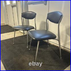 2x Rare Mid Century Modern Shelby Williams First Design Gazelle Chairs HMS Mark 2x Rare Mid Century Modern Shelby Williams First Design Gazelle Chairs HMS Mark