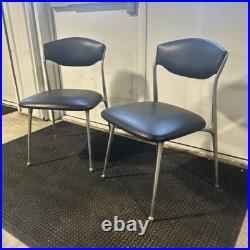 2x Rare Mid Century Modern Shelby Williams First Design Gazelle Chairs HMS Mark 2x Rare Mid Century Modern Shelby Williams First Design Gazelle Chairs HMS Mark