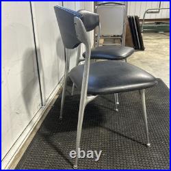 2x Rare Mid Century Modern Shelby Williams First Design Gazelle Chairs HMS Mark 2x Rare Mid Century Modern Shelby Williams First Design Gazelle Chairs HMS Mark