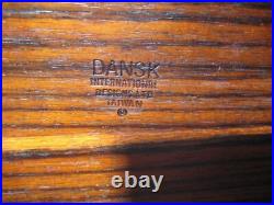 3 Rare Vintage Dansk Mid-Century Modern Rosewood 13.5 Table Chargers Plates 3 Rare Vintage Dansk Mid-Century Modern Rosewood 13.5 Table Chargers Plates