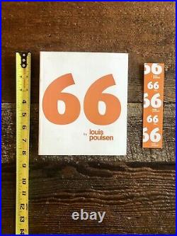 66 by Louis Poulsen a visual journey mid century modern book super rare