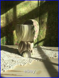 7 Lady Head Vase. Little Miss Muffet. Headvase. RARE