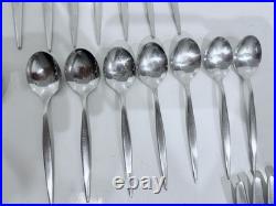 AP Berg Denmark MCM Stilet Stainless Silverware Rare 43 Piece