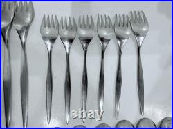 AP Berg Denmark MCM Stilet Stainless Silverware Rare 43 Piece