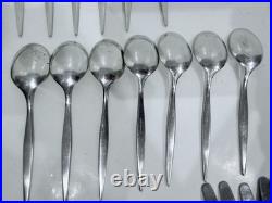 AP Berg Denmark MCM Stilet Stainless Silverware Rare 43 Piece