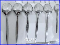 AP Berg Denmark MCM Stilet Stainless Silverware Rare 43 Piece