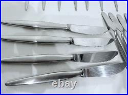 AP Berg Denmark MCM Stilet Stainless Silverware Rare 43 Piece