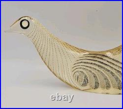 Abraham Palatnik RARE Lucite Bird Dove Peacock Large