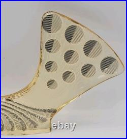 Abraham Palatnik RARE Lucite Bird Dove Peacock Large