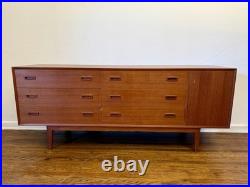 Aksel Kjersgaard Mid Century Modern Teak Credenza / Sideboard Rare Danish Piece