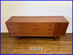 Aksel Kjersgaard Mid Century Modern Teak Credenza / Sideboard Rare Danish Piece