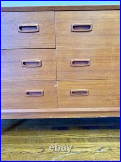 Aksel Kjersgaard Mid Century Modern Teak Credenza / Sideboard Rare Danish Piece