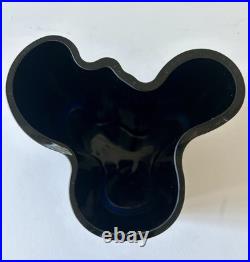 Alvar Aalto Rare Vintage Black Savoy Vase From Iittala Finland Alvar Aalto Rare Vintage Black Savoy Vase From Iittala Finland