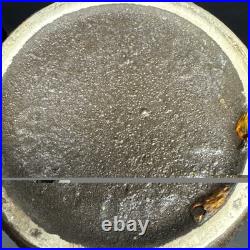 Amazing Scheurich Zig Zag Fat Lava vase West Germany 60's Very Tall 15 RARE MCM