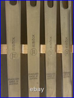 Amboss Horn Handle Fondue Forks Carl Aubock Mid Century Modern Design Rare Set Amboss Horn Handle Fondue Forks Carl Aubock Mid Century Modern Design Rare Set