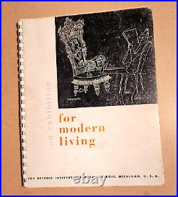 An Exhibition for Modern Living DIA A H Girard Rare 1949 1st Ed MCM Eames NM