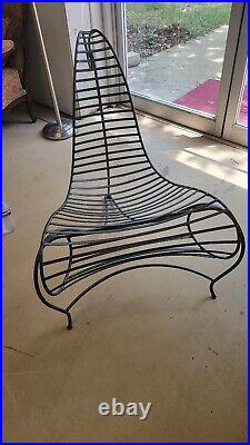 Andre Dubreuil Rare Spine Chair Midcentury Modern