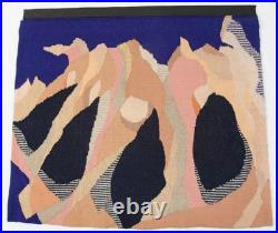 Anita Wolfenden Rare Abstract Woven Tapestry Mid Century Modern Wall Hanging