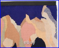Anita Wolfenden Rare Abstract Woven Tapestry Mid Century Modern Wall Hanging