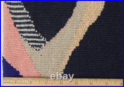 Anita Wolfenden Rare Abstract Woven Tapestry Mid Century Modern Wall Hanging