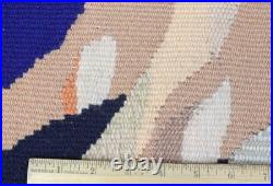 Anita Wolfenden Rare Abstract Woven Tapestry Mid Century Modern Wall Hanging