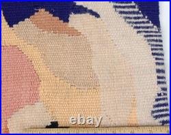 Anita Wolfenden Rare Abstract Woven Tapestry Mid Century Modern Wall Hanging
