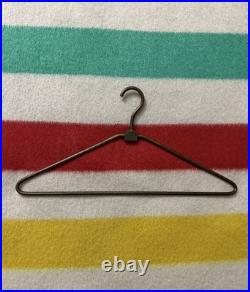 Antique Vintage 40s 50s Mid Century Modern MCM Bronze Stamp Hallmark Hanger Rare