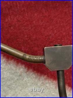 Antique Vintage 40s 50s Mid Century Modern MCM Bronze Stamp Hallmark Hanger Rare