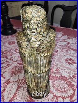 Austin Productions 1964 Rare Large OWL 13 MCM Plaster/Chalkware Sculpture