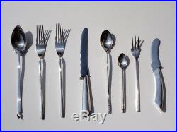 BOREK SIPEK Driade Follie Alix flatware cutlery silver metal rare