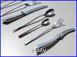 BOREK SIPEK Driade Follie Alix flatware cutlery silver metal rare